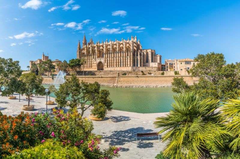 Mallorca cathedral, Palma de Mallorca itinerary