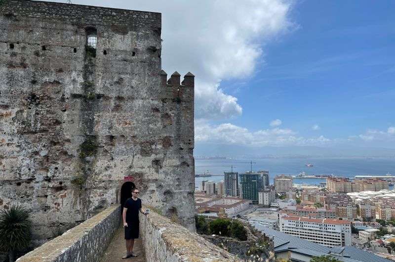 The Moorish Castle in Gibraltar