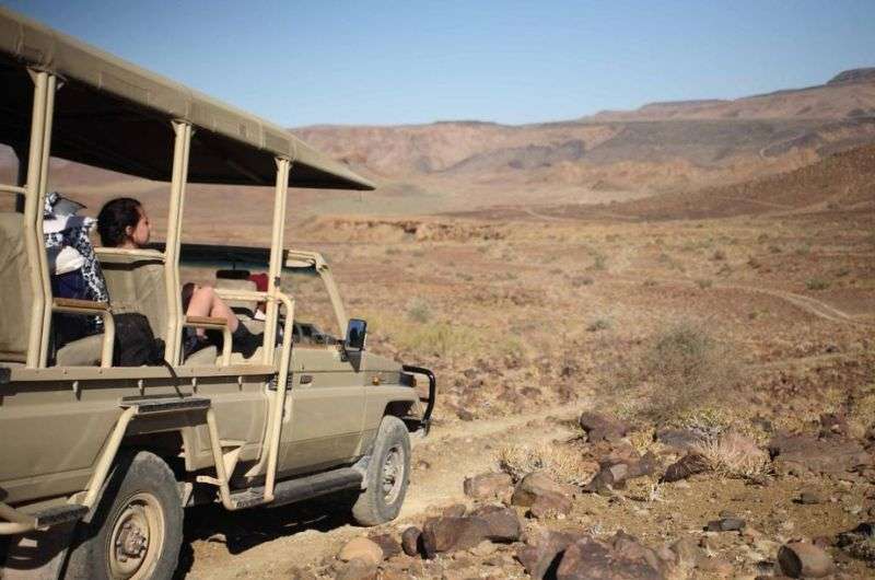 Driving around the Fish River Canyon with Fish River Lodge, Namibia