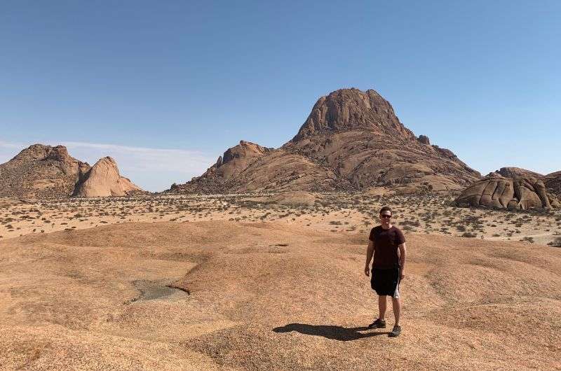 Visiting Spitzkoppe in Namibia