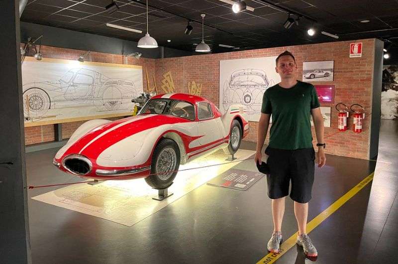 Museum of cars in Italy