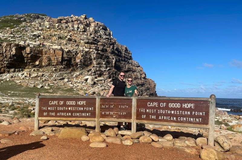Visiting Cape of Good Hope in Cape Town, South Africa