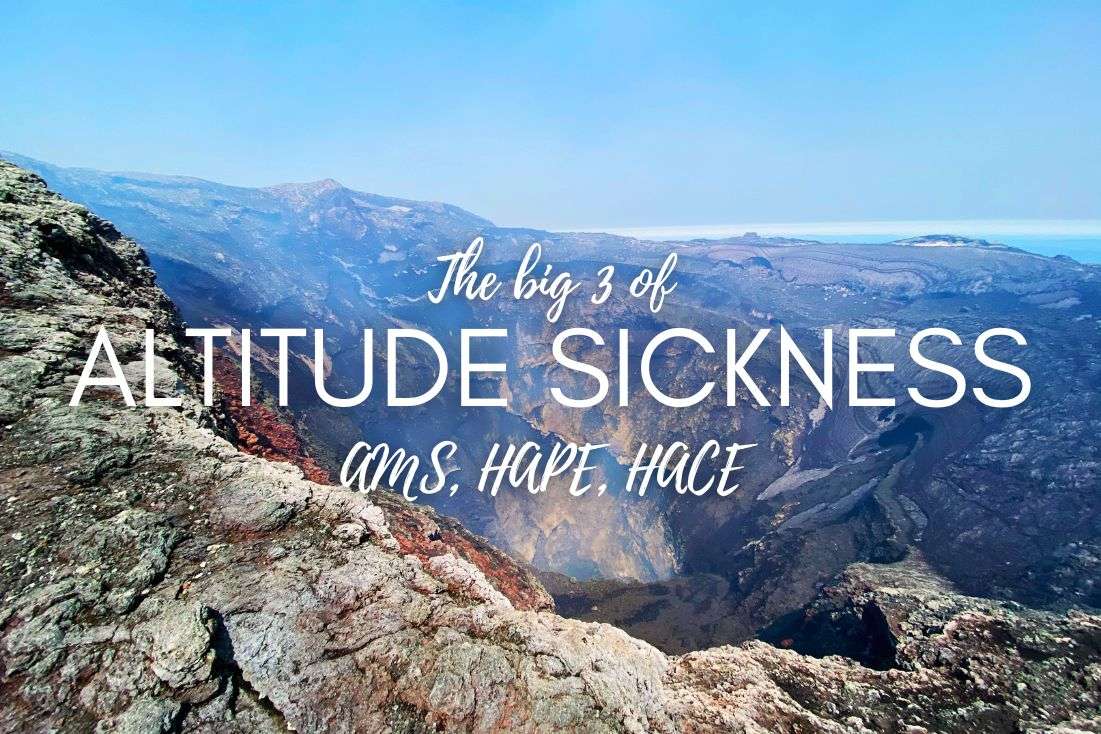 The Big 3 of Altitude Sickness: AMS, HAPE, HACE