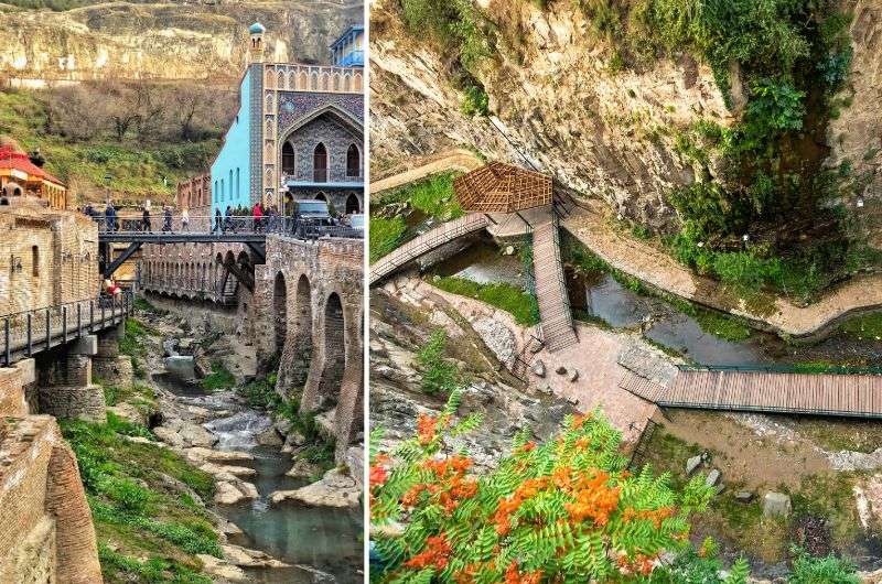 Leghvtakhevi Canyon in Tbilisi, Georgia