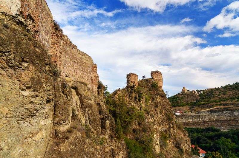 Narikala Fortress hike in Tbilisi, Georgia