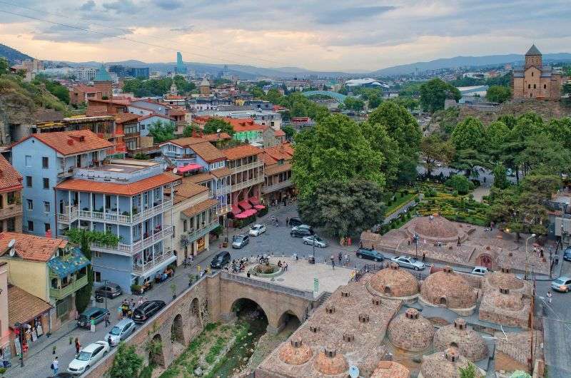 Tbilisi Old Town streets, Georgia