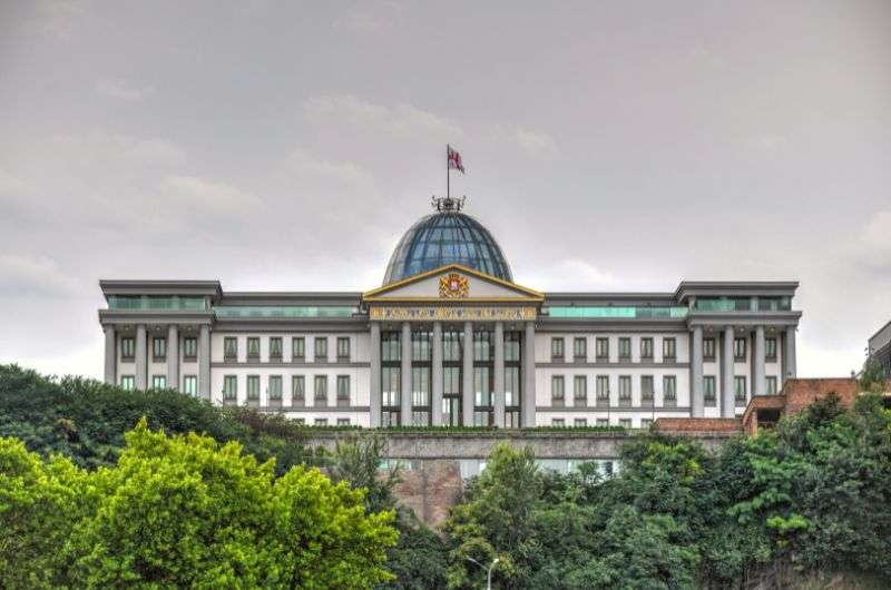 The Presidential Palace in Tbilisi, Georgia