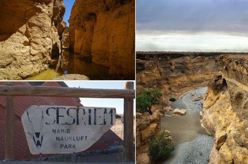 Sesriem Canyon in Sossusvlei, Namib Naukluft National Park guide