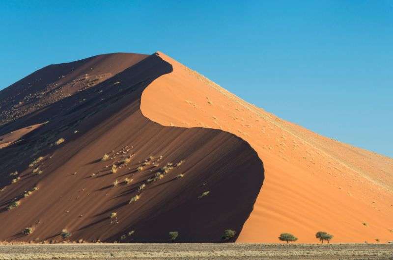 Teh Big Mamma dune in Sossusvlei, Namibia