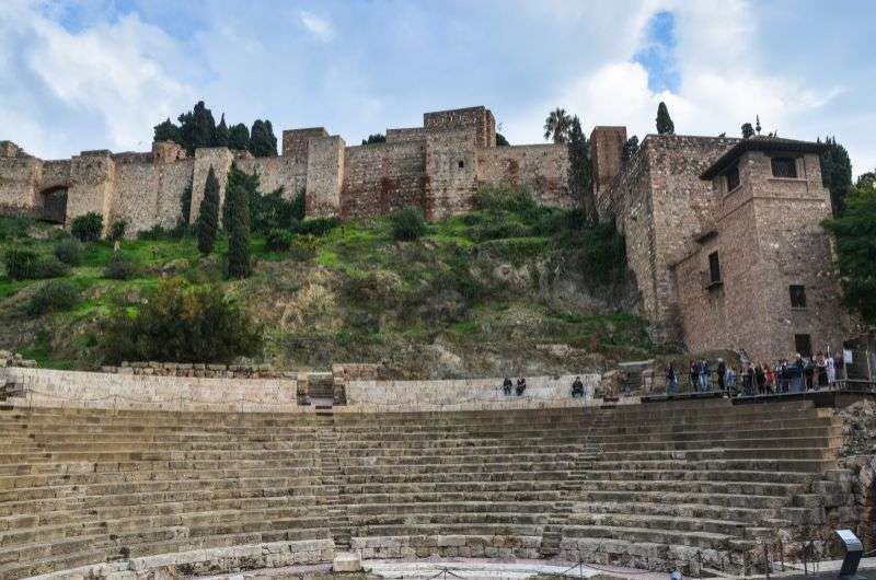 Roman theatre in Malaga, Spain