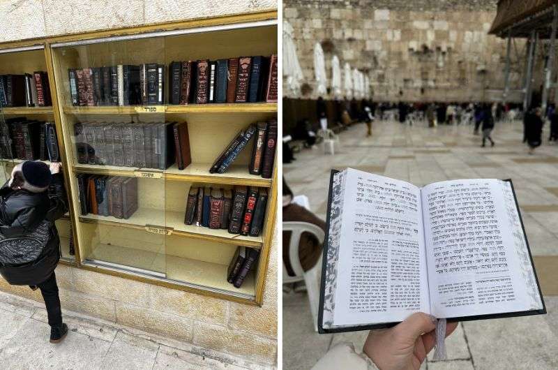 Praying at the Western Wall, Israel