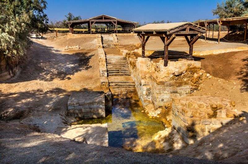 The Jesus’ Baptismal site in Israel