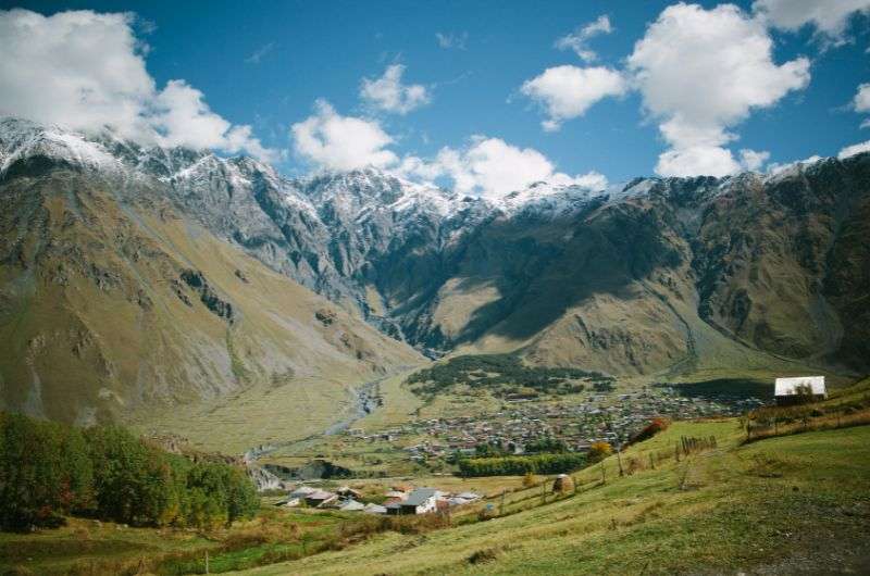 Stepantsminda in Georgia
