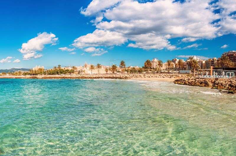 Beach in Palma de Mallorca