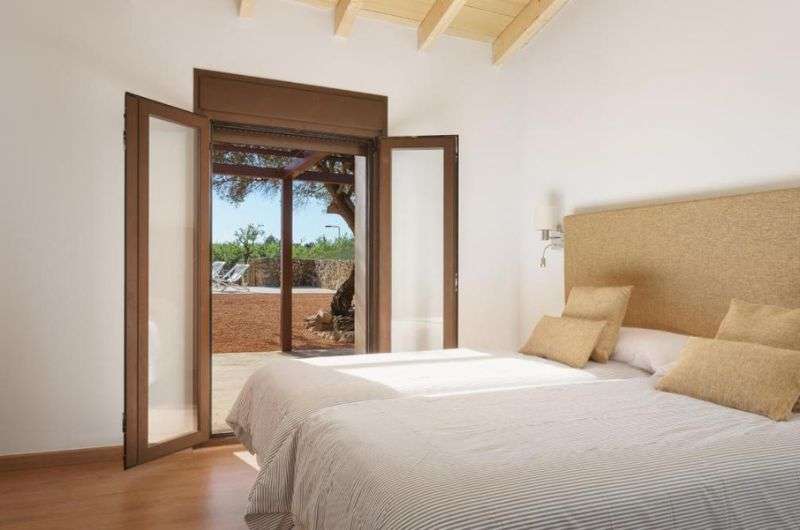 Our bedroom in Finca Agroturismo Sarbosar in Palma de Mallorca