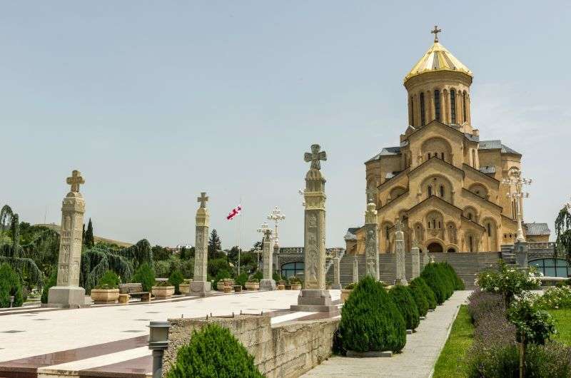 Sameba Cathedral in Tbilisi, Georgia