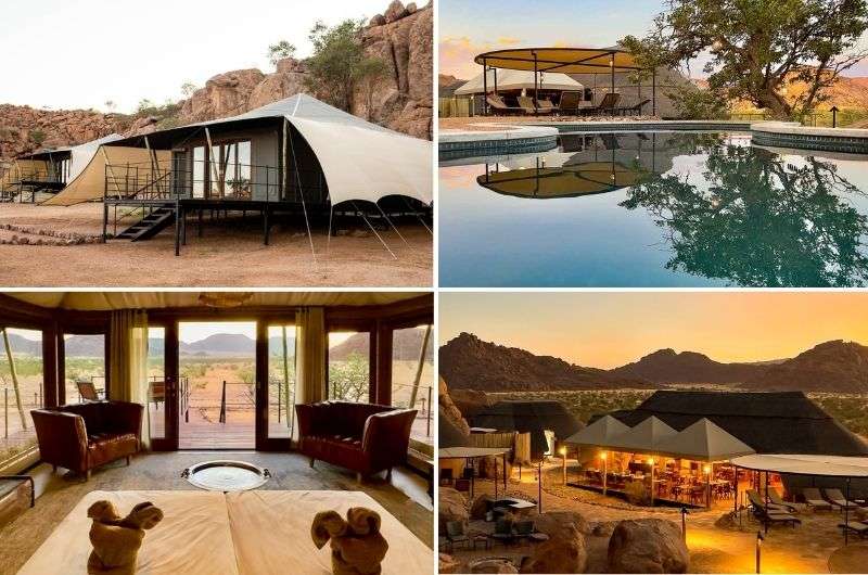 Twyfelfontein Adventure Camp in Namibia