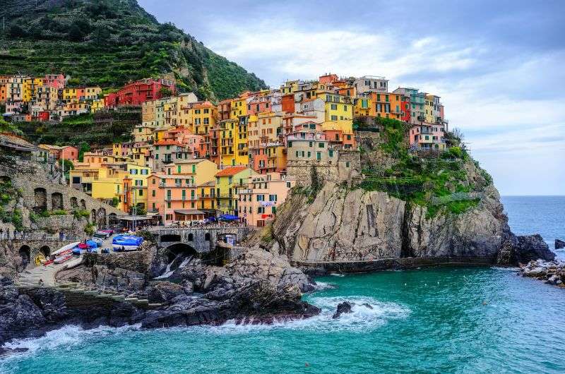 Manarola village in Cinque Terre, Italy