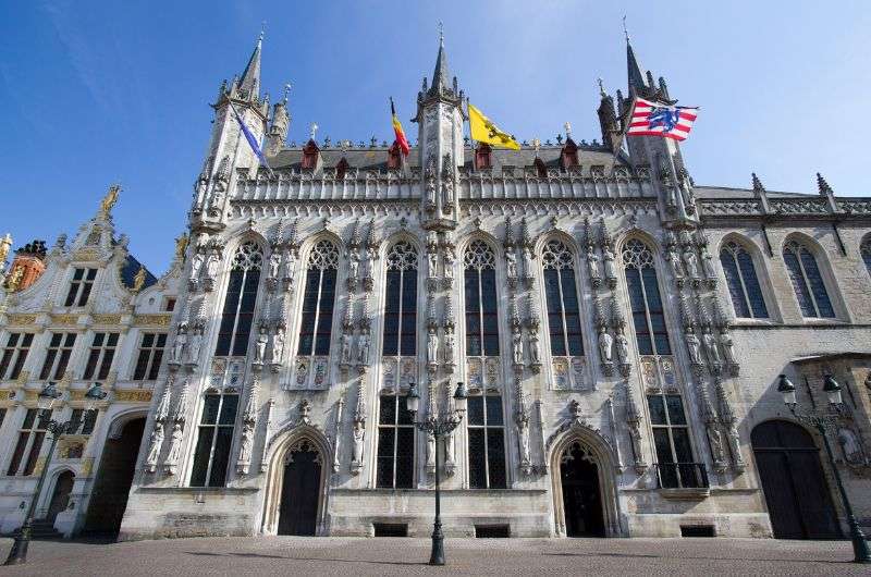 The Bruges City Hall, Belgium itinerary