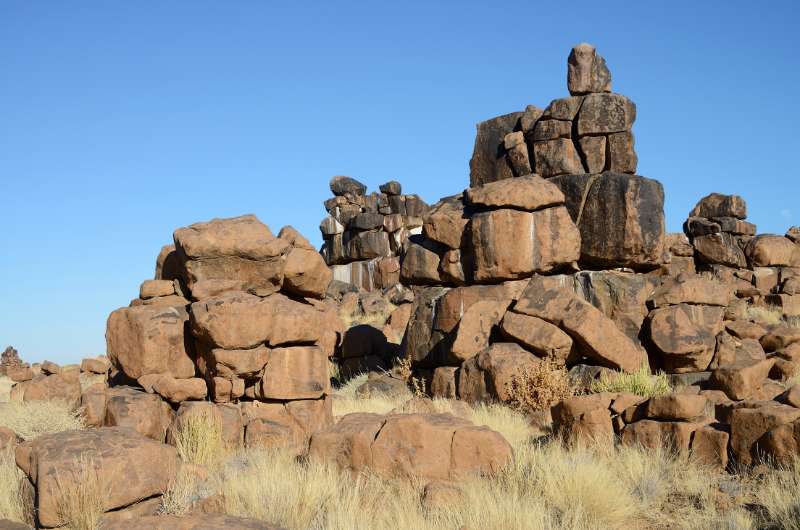 Giant playground in Keetmanshoop, Namibia