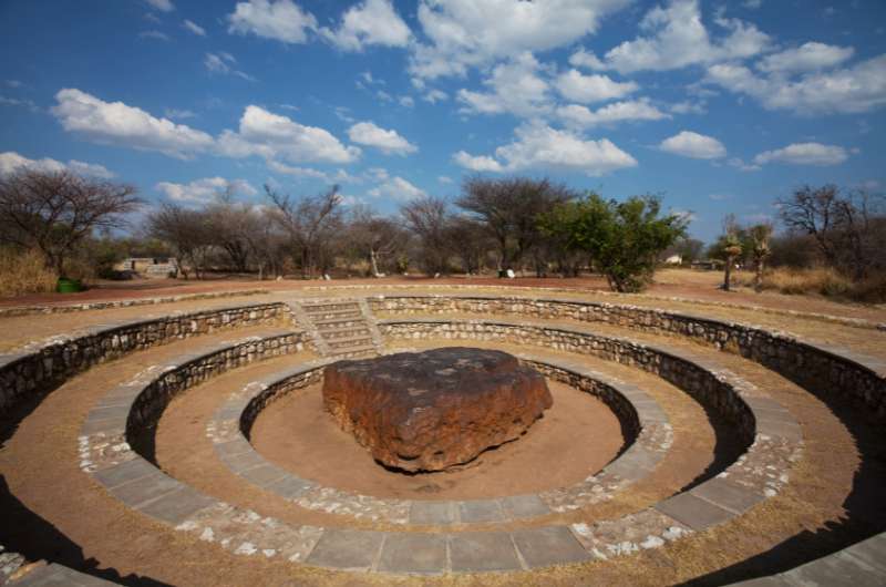 Hobas Meteorite in Namibia