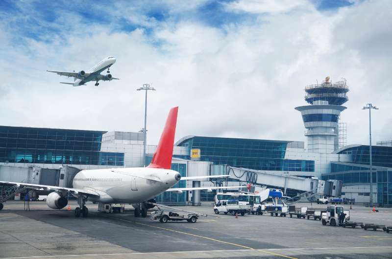 Hosea Kutako International Airport in Namibia