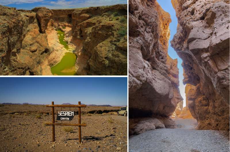 Sesriem Canyon in Sossusvlei, Namib Naukluft National Park guide