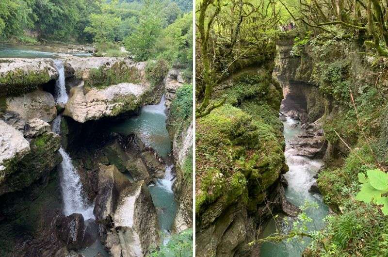 Martvili Canyon in Georgia