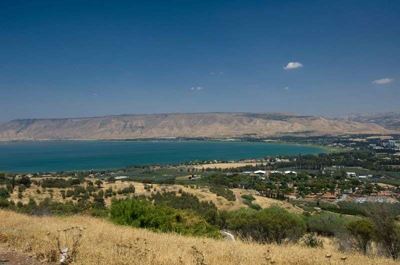 Sea of Galilee in Israel