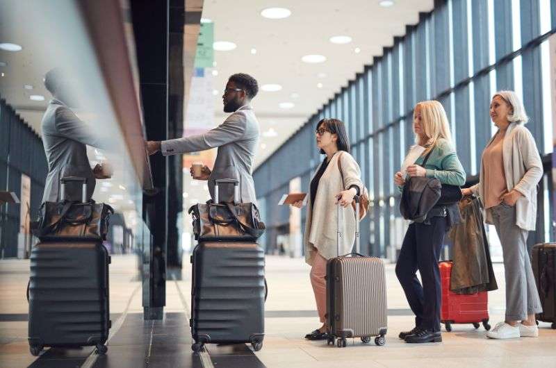 Airport check in Israel