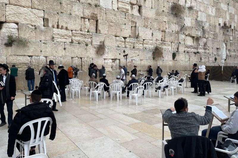 The Western wall in Israel