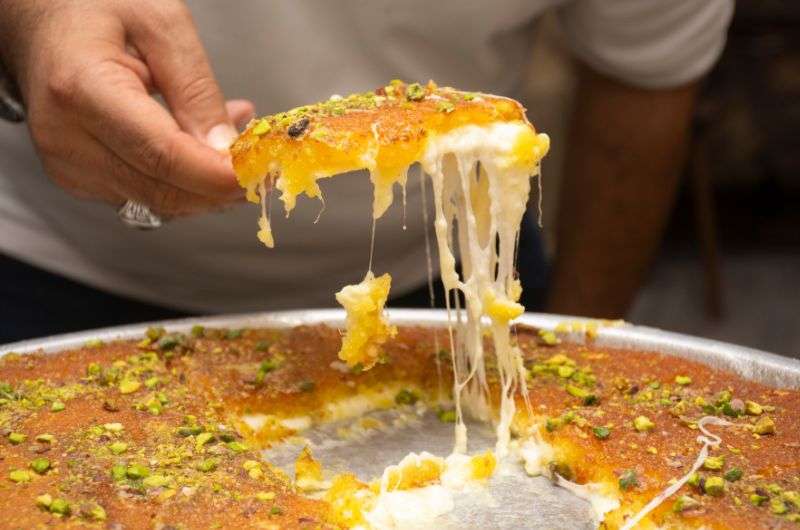 Knafeh—Israeli cuisine