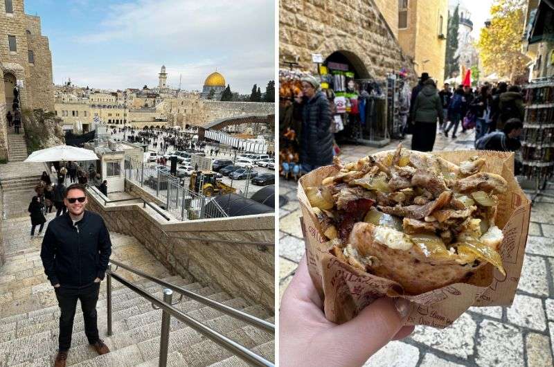 Shawarama in Jerusalem—Israeli cuisine