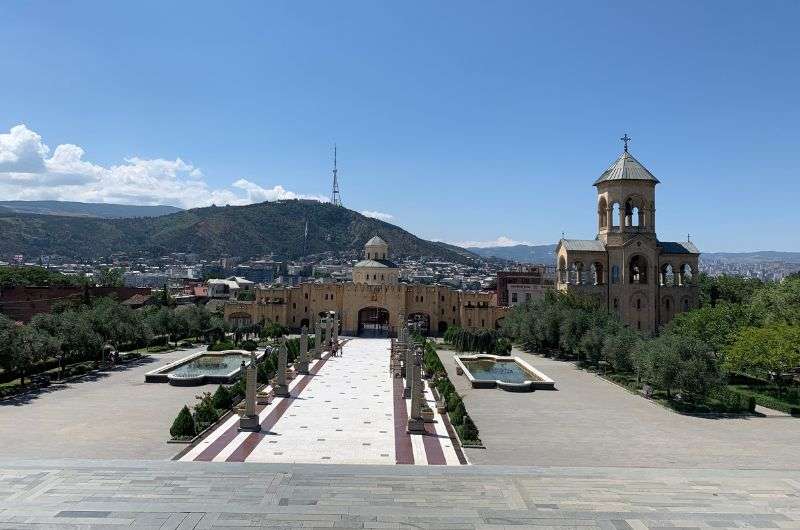 Holy Trinity Cathedral in Tbilisi, Georgia