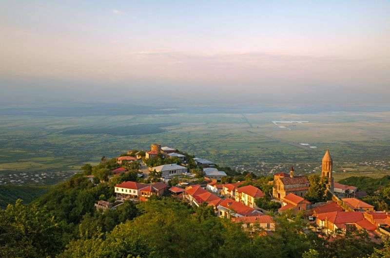 Kakheti wine region in Georgia