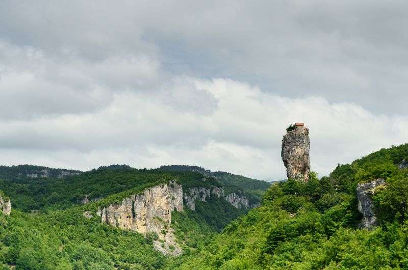 Katskhi Column near Chiatura, Georgia