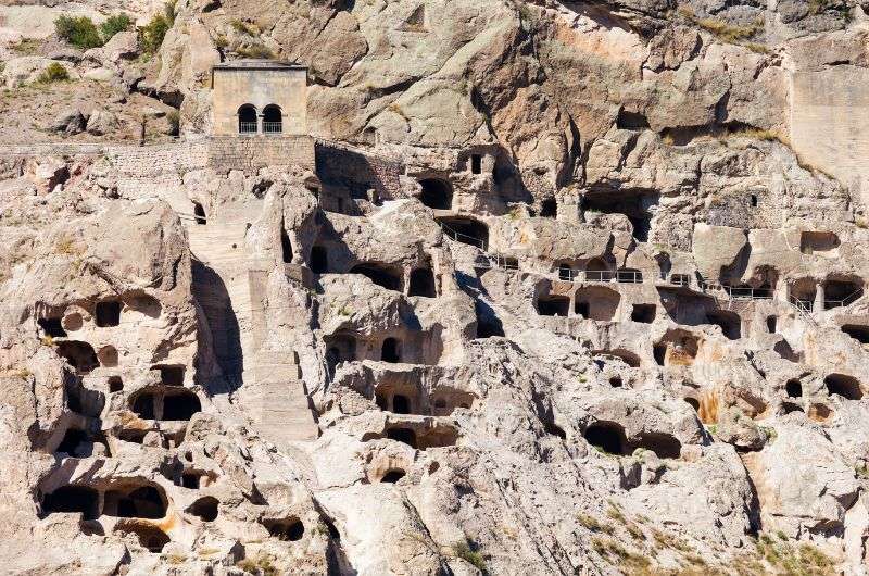 Vardzia monastery—cave complex in Georgia