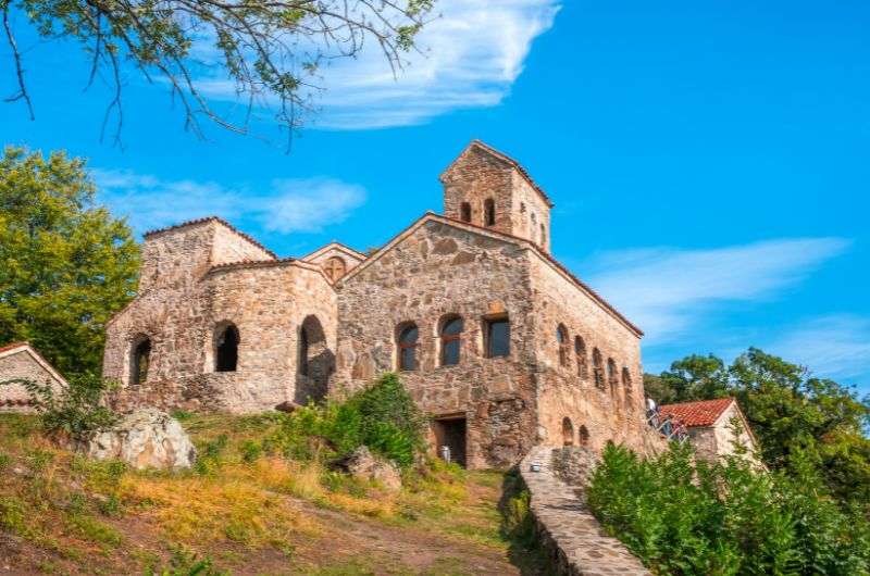 Visiting Nekresi Monastery in Georgia