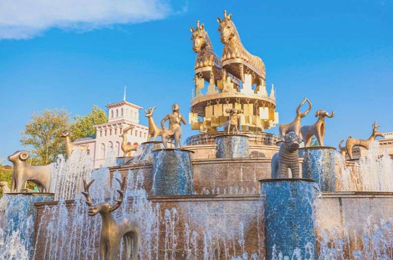 Colchis Fountain in Kutaisi