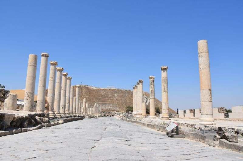 Beit She’an in Israel