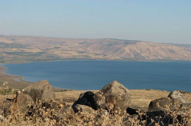 Sea of Galilee in Israel