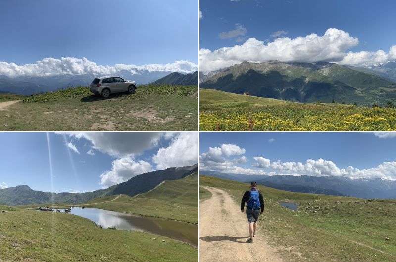 Photos from the hike to Koruldi Lakes in Georgia