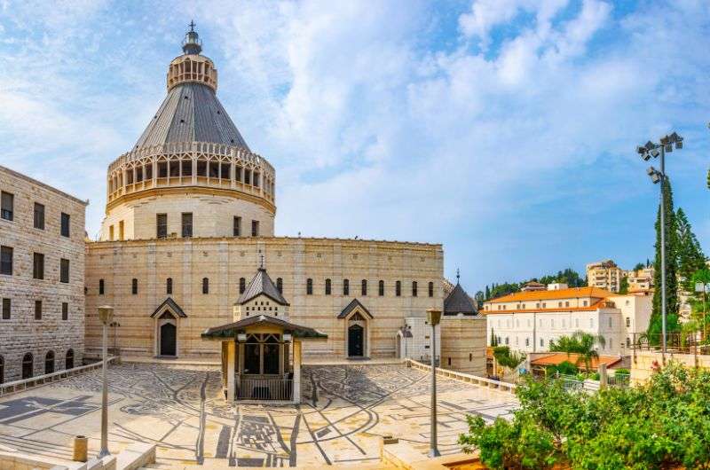 Basilica of the Annunciation in Nazareth, Israel