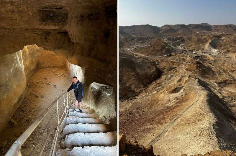 Visiting Masada in Israel