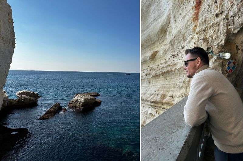 Visiting Rosh HaNikra in Israel