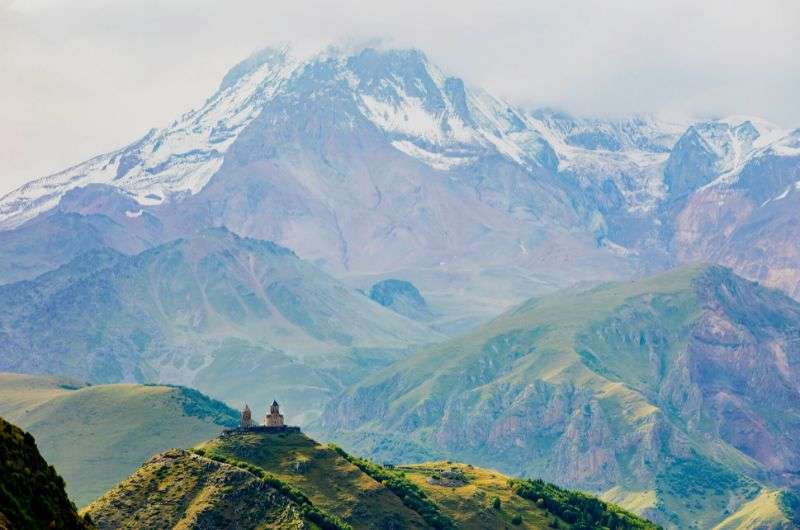 Stepantsminda in Georgia