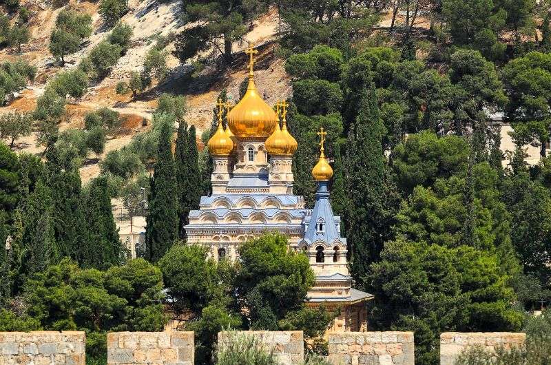 Mary Magdalene Church in Jerusalem, Israel