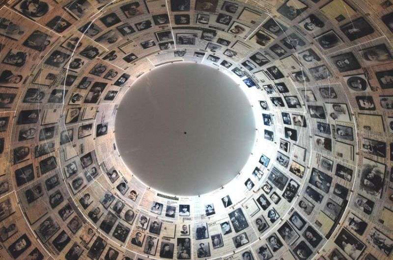 The Hall of Names in Yad Vashem Museum, Israel