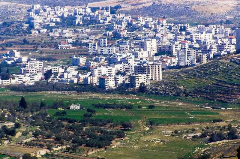 The West Bank territory in Israel