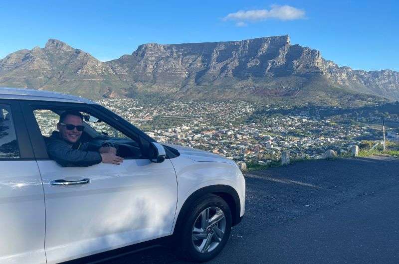 A car ride around Signal Hill in Capetown, Sout Africa